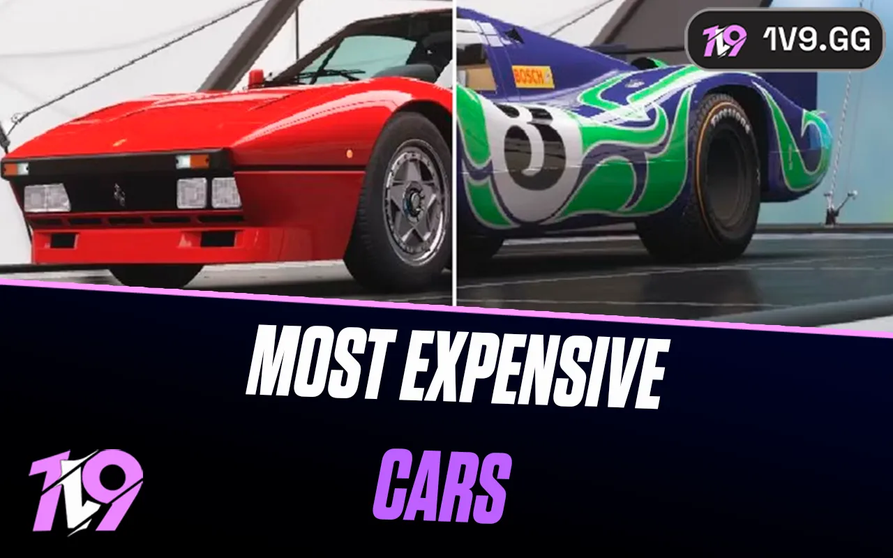The Most Expensive Cars in Forza Horizon 5